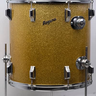 Immagine Rogers 20/13/16" 1960's Cleveland-Era Drum Set - Gold Sparkle - 21