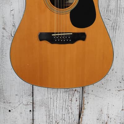Alvarez RD2012 12 String Dreadnought Acoustic Electric Guitar Natural Finish image 1