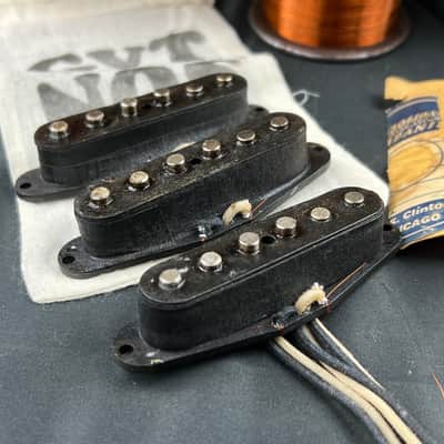 General Vintage Tone NOS Handwound For Stratocaster 50’s Magnet wire “ The Wheeler Chicago “ Heavy image 7