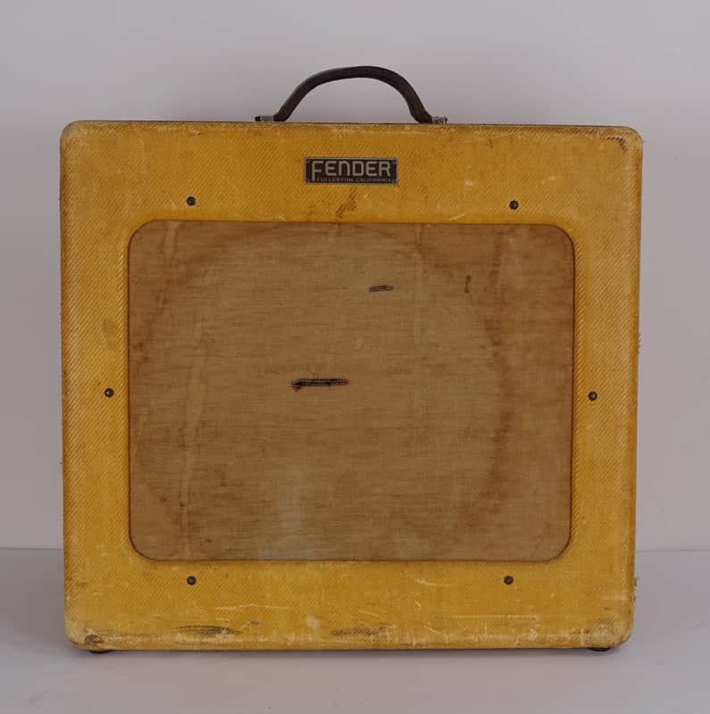 1950 Fender Pro Amp Vintage Tweed Amplifier TV Front image 1