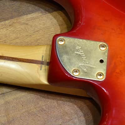 Fender Japan STR-75R Pro Feel Series SSH FR SB 1988' image 9