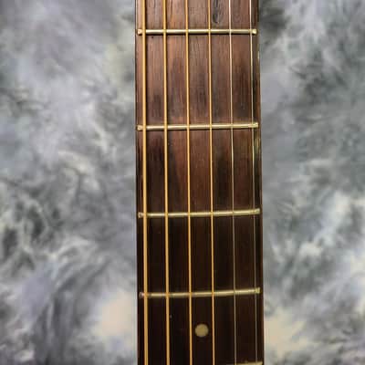 Vintage RARE 1978 Kent Model KF310 Korea Acoustic Guitar Pro Setup New Strings Semi Hard Shell Light Weight Case image 8