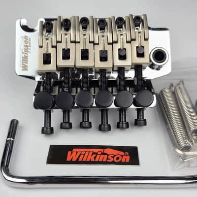 Wilkinson electric guitar double tremolo bridge image 1