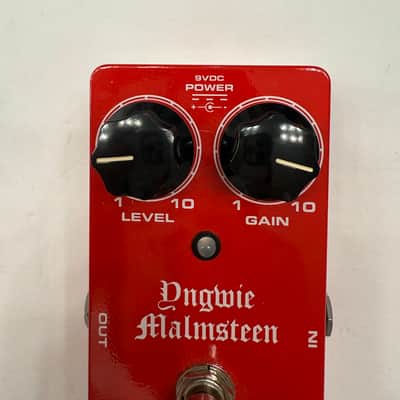Fender Yngwie Malmsteen Signature Overdrive Guitar Effect Pedal + Original Box image 3