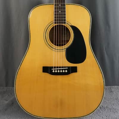 Tokai Cat's Eyes CE-200D Vintage MIJ Dreadnought Acoustic Guitar w/ Gig Bag image 2