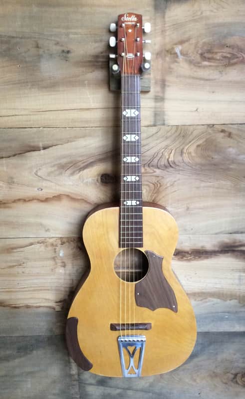 Stella H927 Custom Walnut/ Wenge w/case  1970 Natural image 1