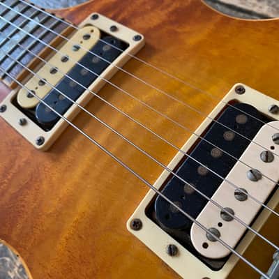 Gibson Les Paul Yamano Standard Faded Non Chambered 1st Year 2005 Figured Heritage Cherry Sunburst w/ OHSC & Docs image 8