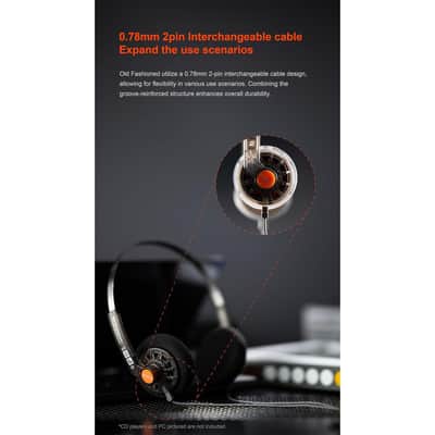 MoonDrop: Old Fashioned 40mm On-Ear Headphones image 7