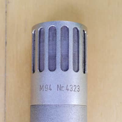 Neumann Gefell M582 + M94 cardioid (screw on, RARE!) nickel SDC, tube mic from 60´s + PSU image 3