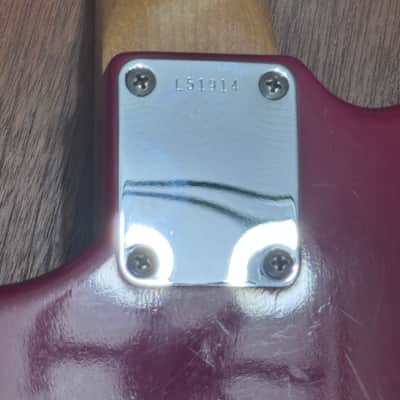 Fender Duo-Sonic with Rosewood Fretboard 1961 - 1964 - Transparent Red image 10