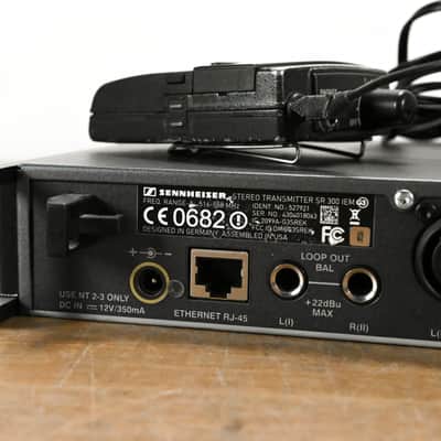Sennheiser ew 300 IEM G3 Wireless In-Ear Monitoring System - 516-558 MHz CG012K3 image 6