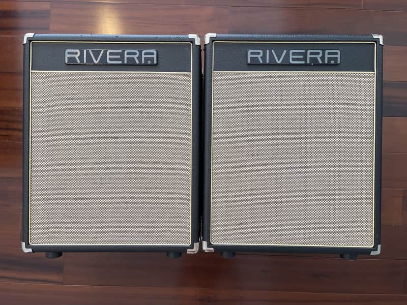 Rivera Venus Deux 112 XL Extension Cabinets - Black image 1