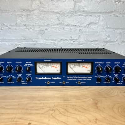 Pendulum Audio OCL-2 2-Channel Tube Electro-Optical Compressor / Limiter 2010s - Blue image 3