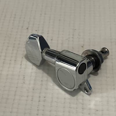 2000's Electric Guitar GOTOH Style 7 In Line Chrome LH or Reverse Headstock Jin Ho Korea Tuners Tuning Pegs image 4