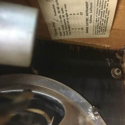 Fender Champ amp 1962 image 21