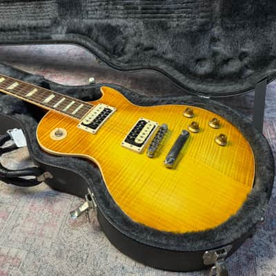 Gibson Les Paul Classic Faded Flame Top Honey Burst w/ Hardcase image 15