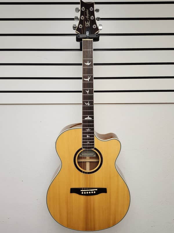 PRS SE Angelus Standard with Electronics 2013 - Natural Acoustic Electric Guitar image 1