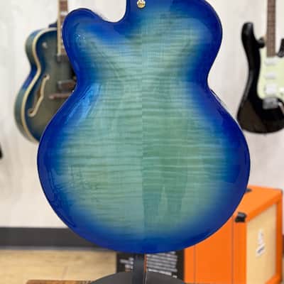 2017 Ibanez AFC-155 Contemporary Archtop Hollowbody w case image 3