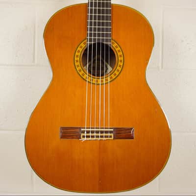Vintage 1970s Fernandes GC-20 Grand Concert Classical Guitar MIJ w/ Hard Case image 1