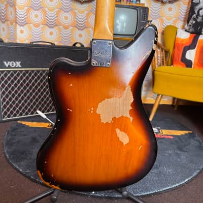 Fender Fender Jaguar Kurt Cobain Road Worn 2013 - Sunburst image 15