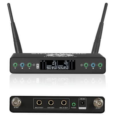 Singtronic UHF-450Pro Professional Digital 2 x UHF Wireless Microphone System 900Mhz image 2