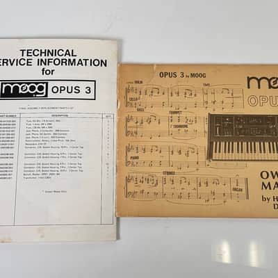 Moog Opus 3 Rare Vintage Analog String Machine image 2