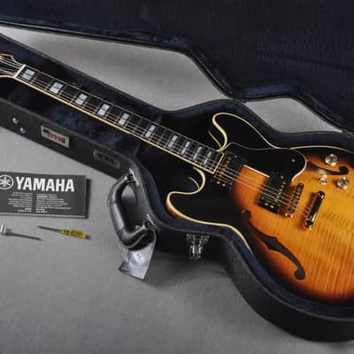 Yamaha SA2200 Semi Hollow Body Double Cutaway Electric Guitar - Made in Japan image 1