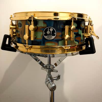Sonor Artist 13x5 27ply earth snare (JoJo Mayer) Earth veneer image 1