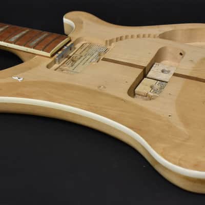Rickenbacker 4001 Bass Project Husk 1970s Unfinished w/HSC image 11
