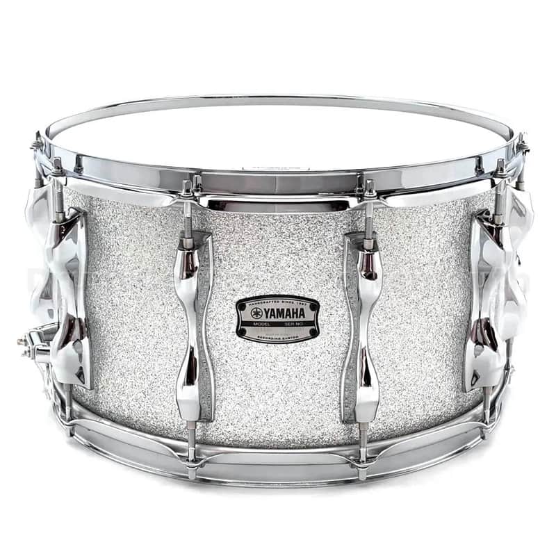 Yamaha Recording Custom Snare Drum 14x8 Silver Sparkle