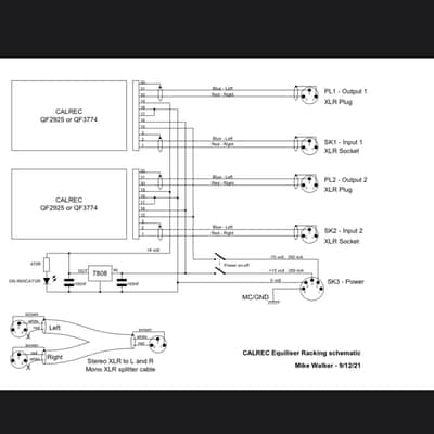Calreq 3744 Double stereo 04 band parametric equaliser image 3