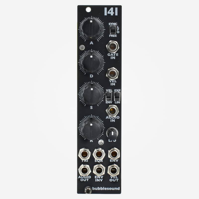 Bubblesound 141 Eurorack Combination ADSR VCA and LFO Module image 1