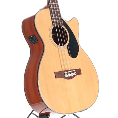 Fender CB-60SCE Bass, Laurel Fingerboard, Natural, Plays Great (Q12) (05912) image 3