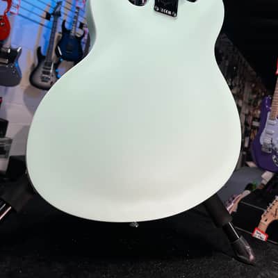 Fender Tom DeLonge Starcaster Semi-hollowbody Electric Guitar - Satin Surf Green FREE PLEK! 467 image 10