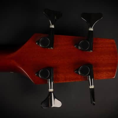 1994 K. Yairi YB-1B - Dark Brown Sunburst | Vintage 4-String Japan Acoustic Bass Pickup | OHSC image 17