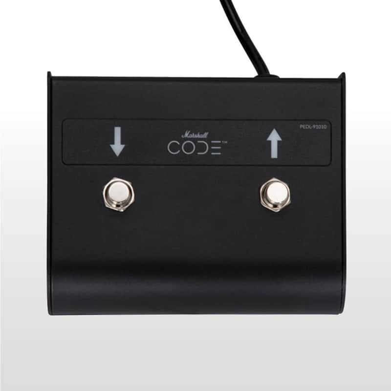 Marshall PEDL-91010 2-way Footswitch for CODE Digital Amp Amplifiers PEDL91010 image 1