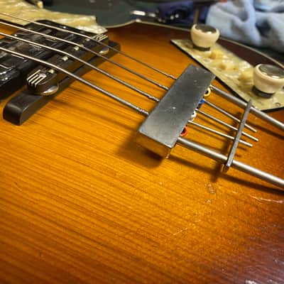 1967 Hofner 500/1 Violin Bass - Includes Hardshell Case! image 12