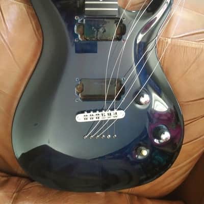 Carvin CT-3, Carved-Top Mahogany Body, Blue-Burst, Tweed HSC -- *No Pick-ups  Included* image 2