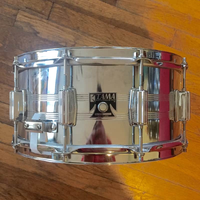 Tama 8066 Imperialstar Powerline Steel 6.5x14" Snare Drum 1980 - 1985 image 2