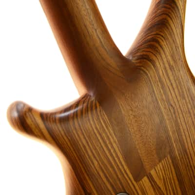 Warwick Infinity SN Set Neck 4-String Bass - Zebrano x Ovangkol image 11
