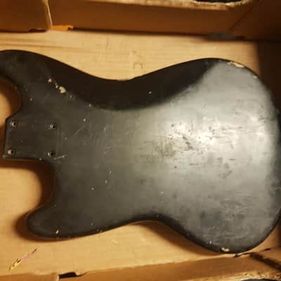 1969 FENDER MUSTANG BODY - RARE MAHOGANY VERSION image 2