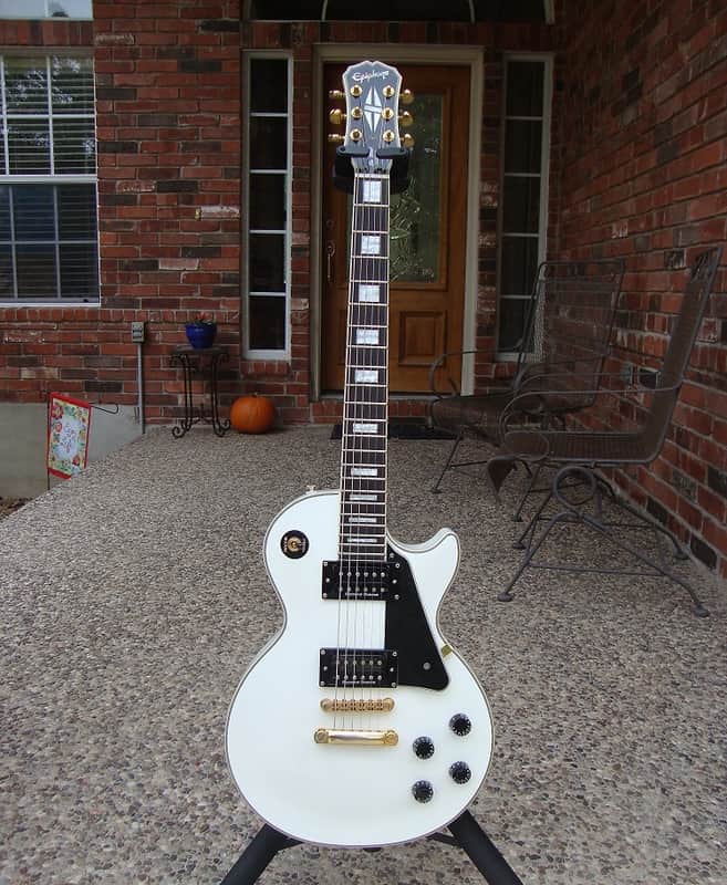 Epiphone Les Paul Custom upgraded Seymour Duncan pickups made in
