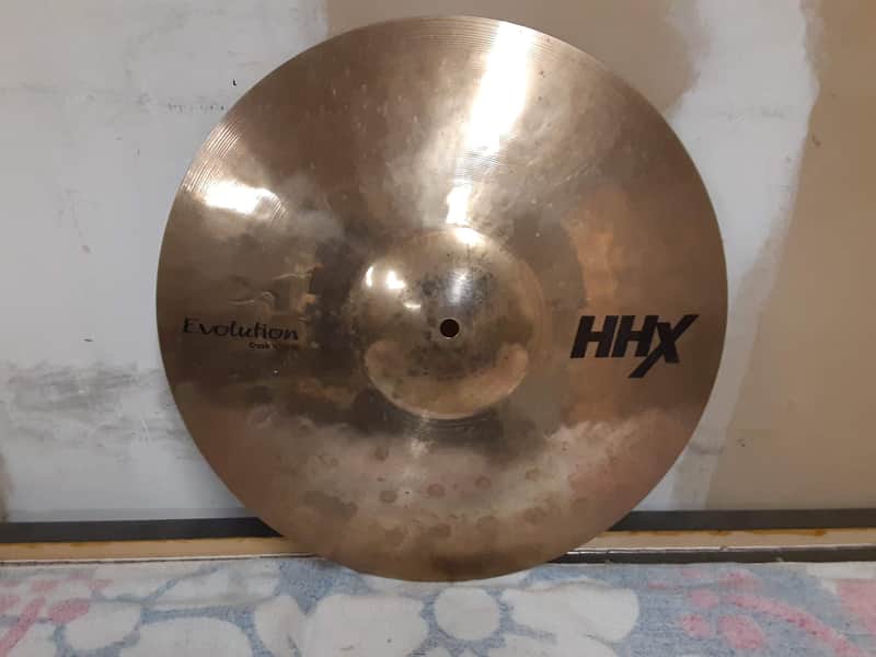 Sabian 16" HHX Evolution Crash Cymbal 2002 - Present - Brilliant image 1