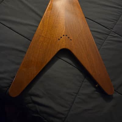 Gibson Custom Shop '58 Mahogany Flying V Reissue 2019 - 2021 - VOS Natural Walnut image 8