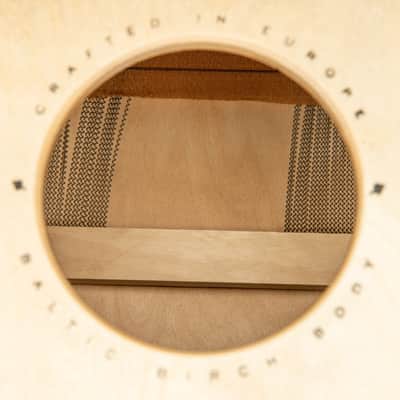 Meinl SC100AB Snarecraft Cajon Drum, Almond Birch Frontplate image 4