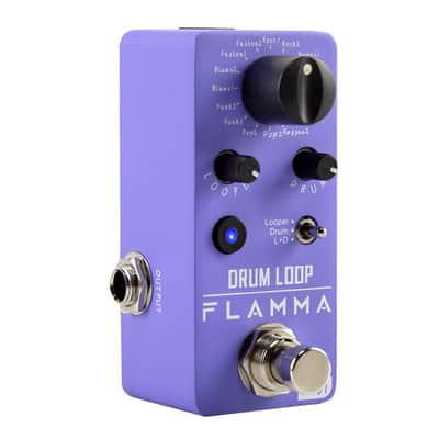 FLAMMA FC01 Drum Looper Pedal Loop 20Min Recording 16 Drum Grooves Tap Tempo,price include the import duty to US buyer image 2