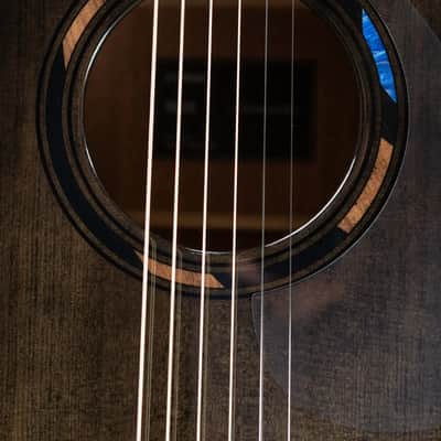 Yamaha TAG1E TransAcoustic Acoustic/Electric Guitar - Translucent Black with Gig Bag image 12