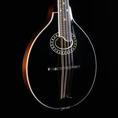 Eastman MD404-BK, Oval Hole, A-Style, Black - NEW image 1