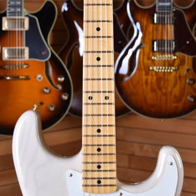 Fender Custom Shop Stratocaster 1957 Vintage Custom Aged White Blonde image 16