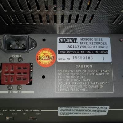 Otari MX5050-B2 - for parts/repair-see video image 2